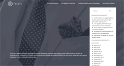 Desktop Screenshot of from.es
